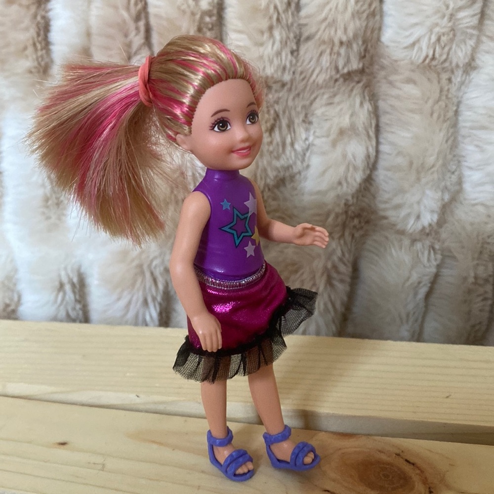 Little girl pop star doll
